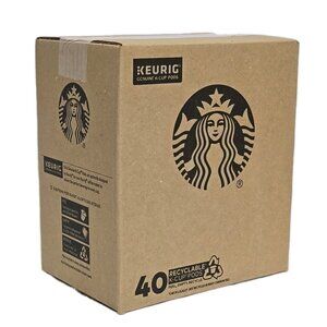 Starbucks K-Cup Coffee Pods Breakfast Blend Medium Roast 40 Count BB 14 APR 26